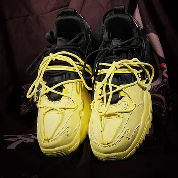 Erkekler Şok Emme Sneaker Nefes Açık Örgü Eğitim spor ayakkabılar Rahat Yürüyüş Koşu için rahat ayakkabılar Görüntü 3