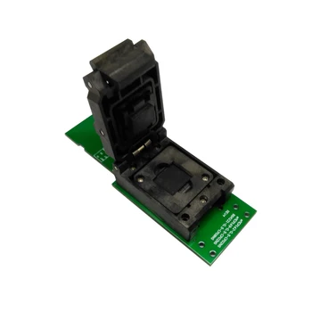 SD arayüzü ile eMCP soket, BGA 221 test için, boyutu 11. 5x13mm, nand flash programcı, Kapaklı yapısı