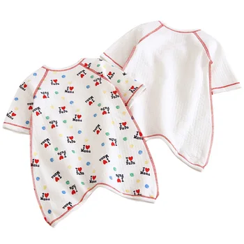2 Adet Yenidoğan Bebek Tulum Bebek Giyim Pamuk 0-3 M Bebek Giysileri Bir Adet Pijama Polar Yeni Doğan Tulum Kostüm Didida Görüntü 1