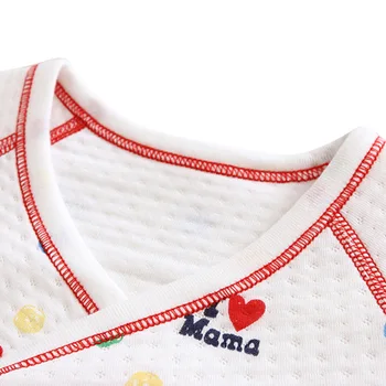2 Adet Yenidoğan Bebek Tulum Bebek Giyim Pamuk 0-3 M Bebek Giysileri Bir Adet Pijama Polar Yeni Doğan Tulum Kostüm Didida Görüntü 2