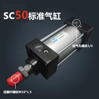 SC50 * 200 50mm Çap 200mm İnme SC50X200 SC Serisi Tek Rod Standart Pnömatik Hava Silindir SC50-200