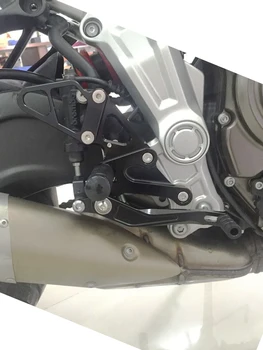 Hızlı Shifter Rearset Yamaha MT-07 FZ07 MT07 2013 2016 2017 2018 2019 2020 Ayarlanabilir Footpeg Footrest Arka Seti Görüntü 4