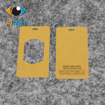 Ücretsiz Tasarım ve Ücretsiz Kargo 1000 takım / grup Özelleştirilmiş 5X9 cm Kağıt Asmak Etiketi Giyim Salıncak Etiketi Etiketleri Konfeksiyon Çanta Baskılı Etiketleri