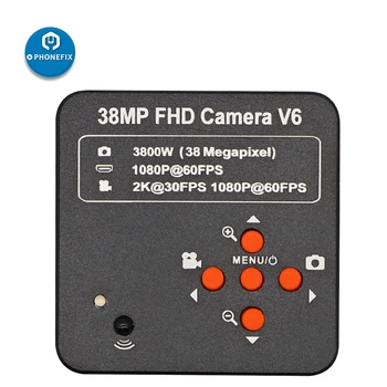 3.5 X-90X USB Dijital Trinoküler Mikroskop 56 led ışık Büyüteç ile Metal Standı HD 38MP kamera Telefonu Lehimleme takı Onarım