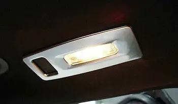 Ön + Arka okuma ışık Lamba kapağı trim 3 adet Ford Explorer 2011 2012 2013 Için