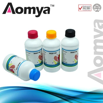 Aomya 4 renkler X 500 ml Sublime Mürekkep ısı transfer mürekkebi Epson L210 / L350 / L355 Kupalar T-shirt fare altlığı BK / C / M / Y Görüntü 1
