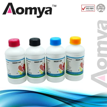 Aomya 4 renkler X 500 ml Sublime Mürekkep ısı transfer mürekkebi Epson L210 / L350 / L355 Kupalar T-shirt fare altlığı BK / C / M / Y Görüntü 3