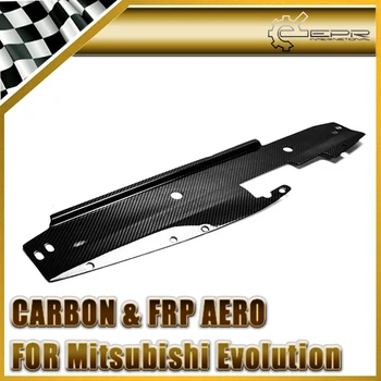 Araba - styling Için Mitsubishi Evolution EVO 4 5 6 Karbon Fiber Soğutma Paneli Parlak Kaplama Iç motor Kapağı Gövde Kiti Yarış Trim Görüntü 0