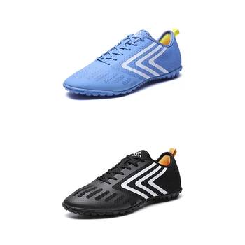 Erkekler Nefes Kapalı Spike Sneakers Açık Traing Çim Futbol Cleats Ayakkabı Futsal Chaussure Futbol Sneakers Ücretsiz Kargo Görüntü 0