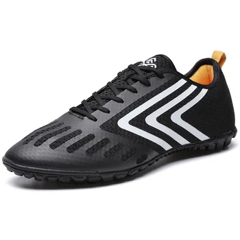 Erkekler Nefes Kapalı Spike Sneakers Açık Traing Çim Futbol Cleats Ayakkabı Futsal Chaussure Futbol Sneakers Ücretsiz Kargo Görüntü 4