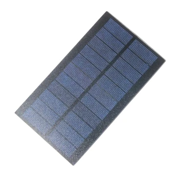 BUHESHUI Toptan 1.8 W 5.5 V Güneş Pili Modülü Polikristal PET GÜNEŞ PANELI DIY güneş enerjisi şarj cihazı ışık Eğitim Kitleri 1000 adet Görüntü 2