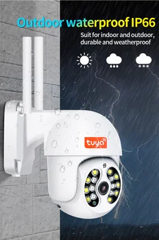 3MP HD İP kamera WİFİ Tuya Açık Güvenlik PTZ Kamera Akıllı Yaşam APP Hız Dome Kamera Hareket Algılama Video Gözetim CCTV Görüntü 3