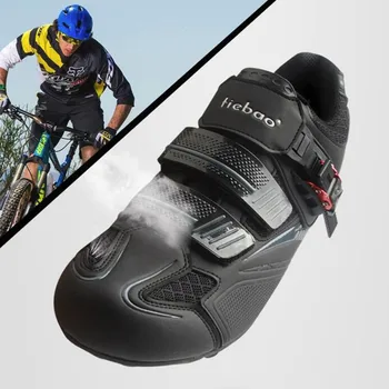 Tiebao Kauçuk Bisiklet Ayakkabı Yeni Olmayan kilit MTB Yol Bisiklet Ayakkabı Erkek Kadın Havalandırma İçin Uygun Bisiklet Yürüyüş Taban Ayakkabı Görüntü 1
