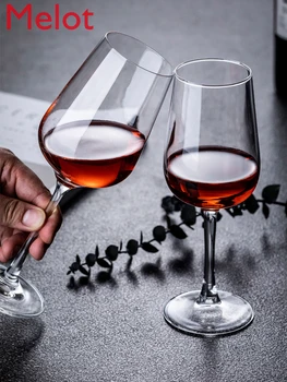 Kırmızı şarap bardağı Seti Ev Cam Kadeh Üzüm şarap dekantörü Yaratıcı Serin Şarap seti şarap bardağı 6 Adet tekila hediye seti erkekler için