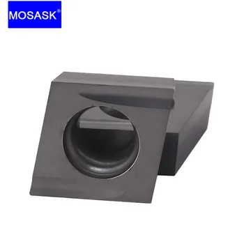 MOSASK 10 ADET CCGT ER-U CNC Torna Işleme Tungsten Metal Çalışma Hassas Yüksek Finish Dönüm Aracı Karbür Insert