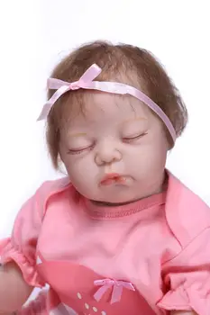NPK 52 CM reborn bebek premie bebek gerçekçi küçük kız bebek battaniye yüksek kalite bebe bebek koleksiyon hediye