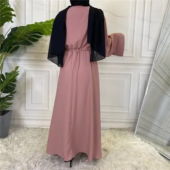 Islam Müslüman Kadınlar uzun Elbise Türk Orta Doğu Dubai Kaftan Arapça Abaya Nakış Sequins Maxi Robe Elbise Ramazan Jilbab Görüntü 4