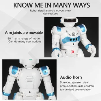 Erken Eğitim Robot Oyuncak Akıllı Dans Eden Robot ben Interaktif Oyuncaklar Robotlar Akıllı Robotica Robo aksiyon figürü çocuk oyuncağı