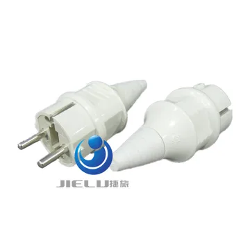 16A 250 V, avrupa 2 Pin DIY Rewirable soket AB 2 Pin dişi Soket, avrupa AB Rewireable Priz Beyaz Renk,