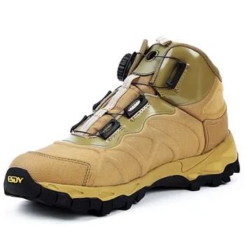 Taktik Çizmeler Sneakers Profesyonel yürüyüş Botları Avcılık Erkek Ayakkabı Açık spor ayakkabılar Görüntü 4