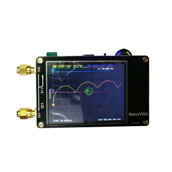 Vektör Ağ Analizörü Kısa Dalga MF HF VHF 10 kHz-1.5 GHz 2.8 İnç LCD ekran Nanovna Görüntü 1