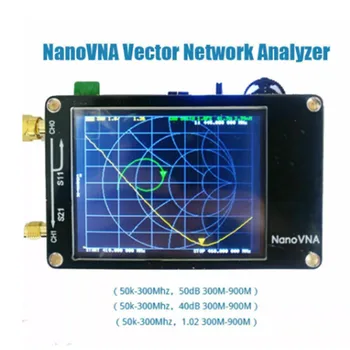 Vektör Ağ Analizörü Kısa Dalga MF HF VHF 10 kHz-1.5 GHz 2.8 İnç LCD ekran Nanovna Görüntü 5