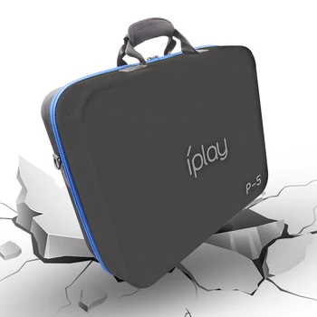 Çanta İçin PS5 Konsolu Koruyucu Çanta Ayarlanabilir Kolu Çanta İçin PS5 Seyahat taşıma çantası Aksesuarları Organizatör İçin PS5 Konsolu