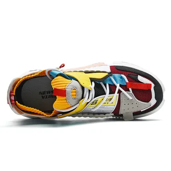 Yüksek Kaliteli Erkek kadın Nefes Rahat Atletik Spor koşu ayakkabıları Tasarımcı Rahat Yumuşak Koşu Sneakers Zapatillas Görüntü 4
