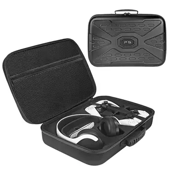 Anti-scratch Kulaklık saklama çantası Kılıf Kapakları İle PS5 Gamepad Konsolu İçin Taşınabilir saklama çantası Sony Ps5 Oyun Konsolu İçin Görüntü 2
