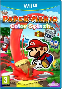 Wİİ U-Kağıt Mario Renk Sıçrama Görüntü 0