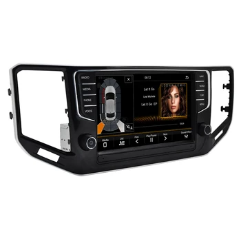 Araba radyo navigasyon araç multimedya video android araç DVD oynatıcı VW Teramont-2018 için 9