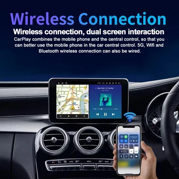 Kablosuz Carplay Kutusu Araba Radyo 4.4 Destek IOS10 ve Üstü için Cadil-lac CT6 CT5 XT4 XT5 XT6 Android İCar Akıllı Kutusu Görüntü 1