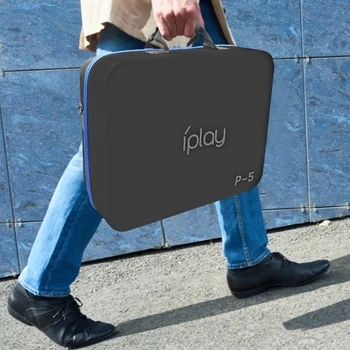 Çanta İçin PS5 Konsolu Koruyucu Çanta Ayarlanabilir Kolu Çanta İçin PS5 Seyahat taşıma çantası Aksesuarları Organizatör İçin PS5 Konsolu Görüntü 1
